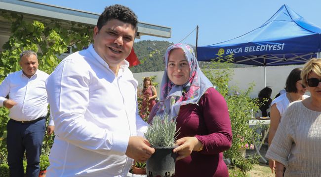 BUCA’NIN KÖYLERİNE KADIN ELİ DEĞDİ.