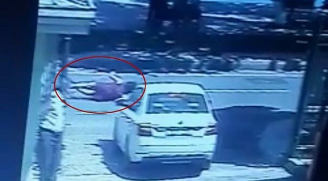 Feci kaza... Metrelerce havaya fırladı!