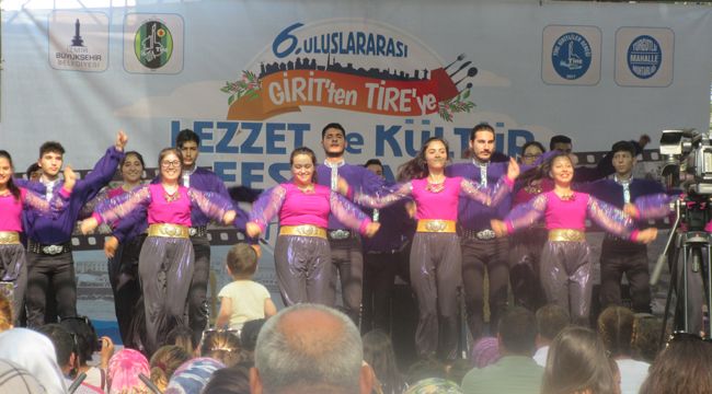 GİRİT'TEN TİRE'YE LEZZET VE KÜLTÜR FESTİVALİ'NE YİNE İLGİ BÜYÜKTÜ