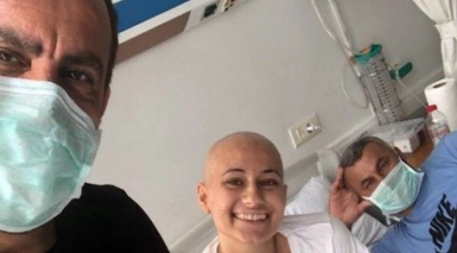 Haluk Levent'ten lösemi hastası baba kıza ziyaret