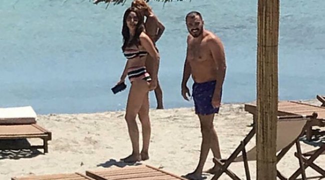 Hazal Filiz Küçükköse'nin aşk tatili