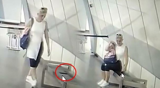 İstanbul metrosunda şaşırtan görüntü