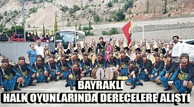 BAYRAKLI HALK OYUNLARINDA DERECELERE ALIŞTI