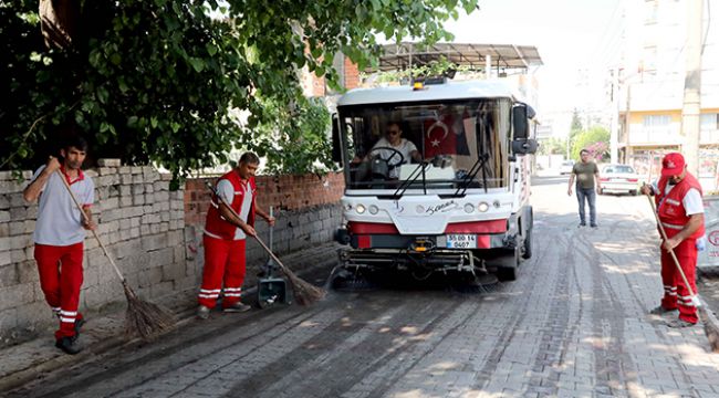 BAYRAKLI'NIN SOKAKLARI PIRIL PIRIL