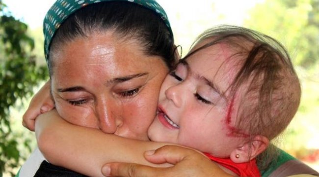 BİR ANLIK DİKKATSİZLİK MİNİK EZGİNAZ'A DEHŞETİ YAŞATTI