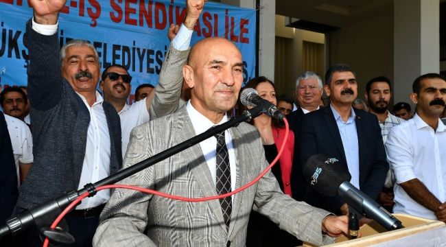 BÜYÜKŞEHİR DE TOPLU SÖZLEŞME SEVİNCİ