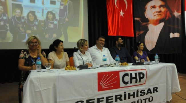 CHP SEFERİHİSAR, DANIŞMA KURULU TOPLANTISINI YAPTI