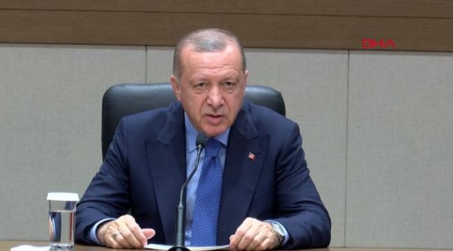 Cumhurbaşkanı Recep Tayyip Erdoğan Atatürk Havalimanı’nda açıklama yaptı
