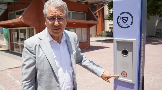 Ege'ye "Acil Panik Buton Sistemi" kuruldu