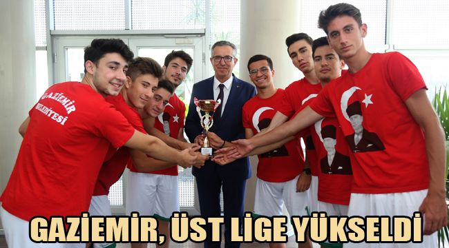 GAZİEMİR, ÜST LİGE YÜKSELDİ