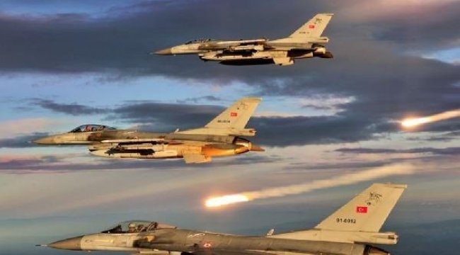 Irak'ın kuzeyine hava harekatı düzenlendi