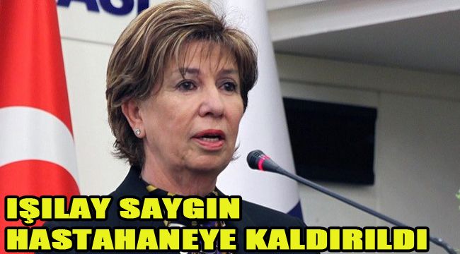 IŞILAY SAYGIN HASTAHANEYE KALDIRILDI