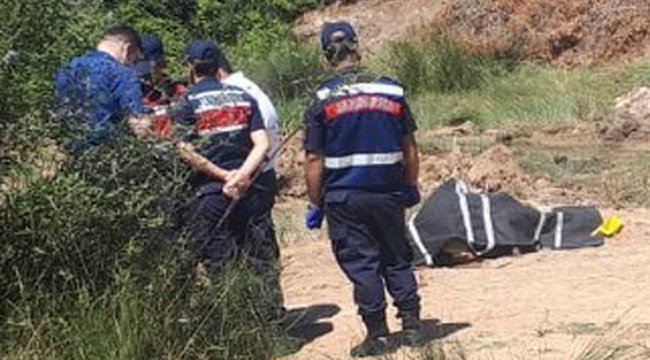 Kendi tarlasında ölü bulundu