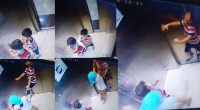 Küçük çocuğu hayata bağlayan ablanın soğukkanlı müdahalesi