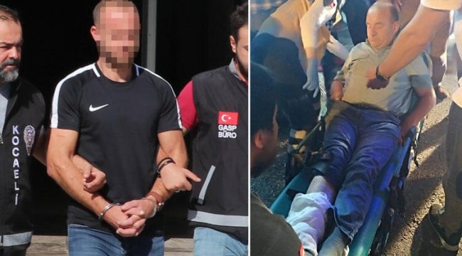 Ortağını bacağından vuran adam teslim oldu