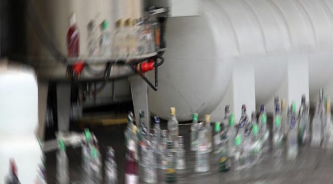 Sahte içki imalathanesine operasyon