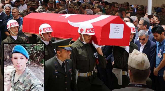 Şehit Uzman Çavuş Gökçü, son yolculuğuna uğurlandı