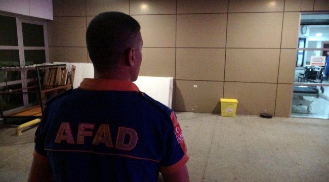 Şüpheli paketi hastaneye götürdü, AFAD harekete geçti