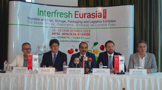 Yaş meyve sebze sektörü Interfresh Fuarı'nda buluşacak