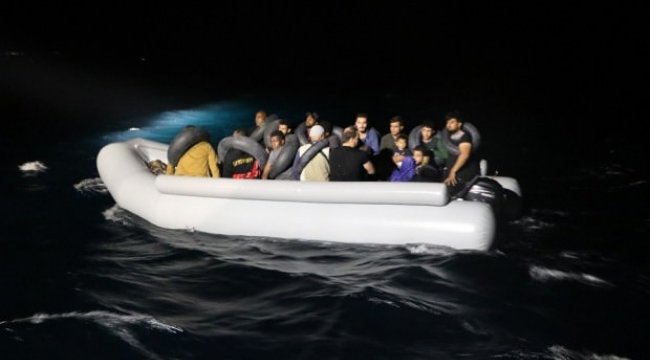 Balıkesir'de 40 göçmen yakalandı