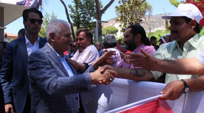 BİNALİ YILDIRIM'DAN BAYINDIR'A TARIMSAL OSB SÖZÜ