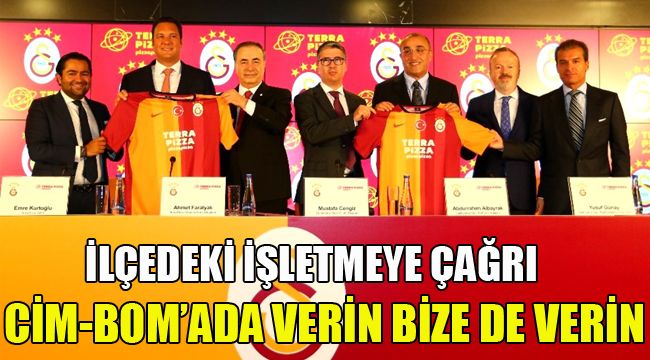 CİM-BOM'ADA VERİN, BİZE DE VERİN