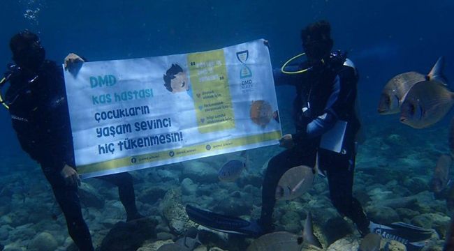 DMD hastası çocuklar için daldılar