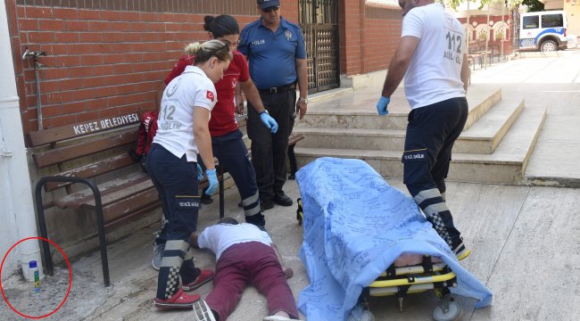 Kolonya içen adamı kimse uyandıramadı