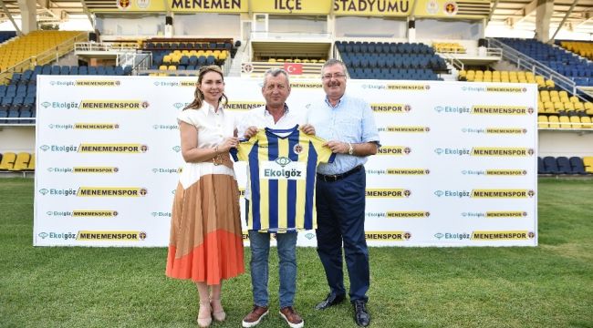 Menemenspor'a sponsorluk desteği
