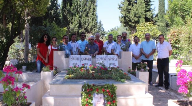 Nevvar İşgören kabri başında anıldı