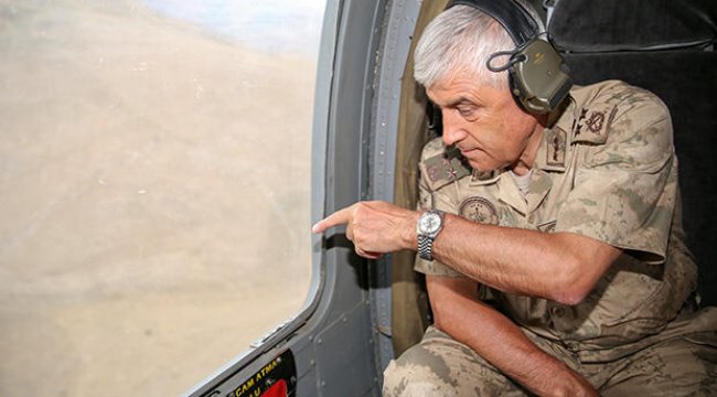 Orgeneral Çetin: Van'daki dağlar teröristlerden tamamen temizlendi