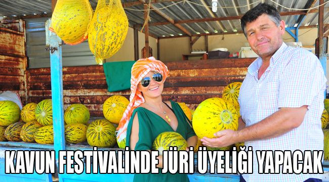 Pınar Aylin, Kavun Festivalinde jüri üyeliği yapacak