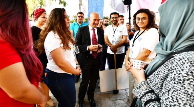 ÜNİVERSİTELİ GENÇLERİ BAŞKAN SOYER KARŞILADI