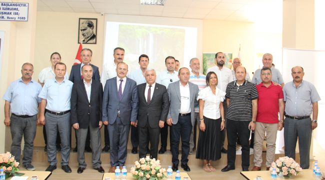 ZEYTİN VE ZEYTİNYAĞI SEKTÖRÜ YENİ SEZON ÖNCESİ MUT'TA BULUŞTU