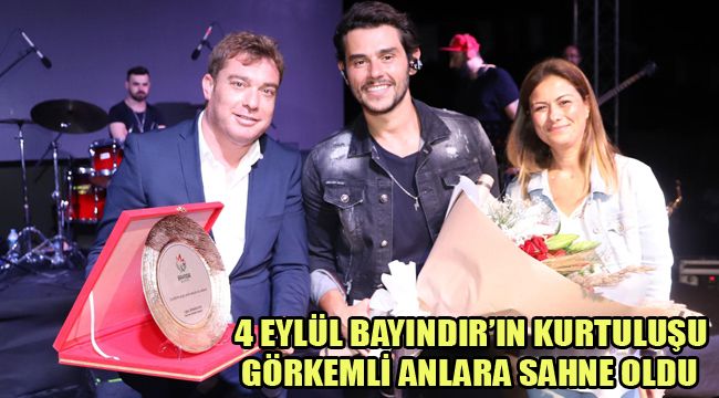 4 EYLÜL BAYINDIR'IN KURTULUŞU GÖRKEMLİ ANLARA SAHNE OLDU