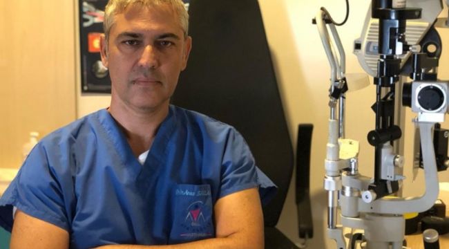 "Astigmat, lazer ameliyat ile tedavi edilebiliyor"