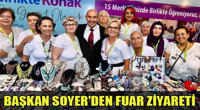 BAŞKAN SOYER'DEN FUAR ZİYARETİ