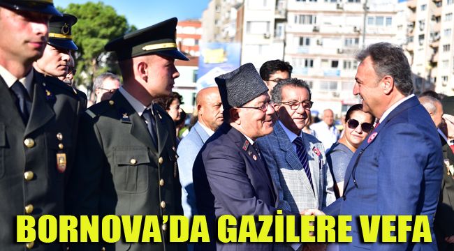 BORNOVA’DA GAZİLERE VEFA