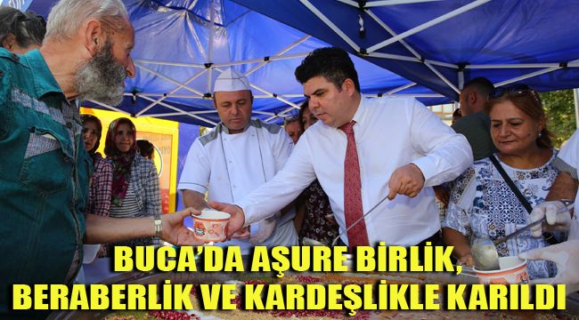 BUCA’DA AŞURE BİRLİK, BERABERLİK VE KARDEŞLİKLE KARILDI