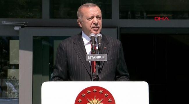 Cumhurbaşkanı Erdoğan, Atatürk Fen Lisesi’nde konuştu