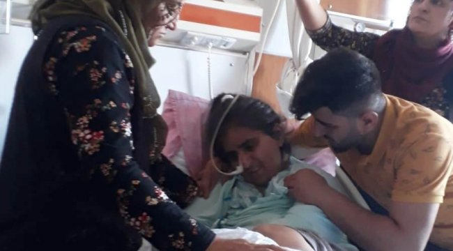 Dövdüğü karısı için hastanede 'merdivenden düştü 'dedi