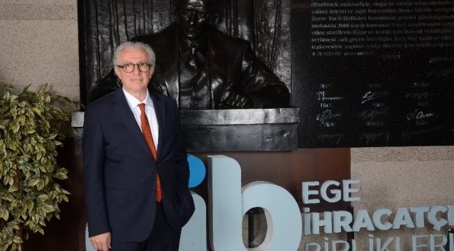 EGE İHRACATÇI BİRLİKLERİ KOORDİNATÖR BAŞKANI ESKİNAZİ: "FAİZ İNDİRİMİ PİYASALARI RAHATLATACAK"