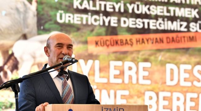 KEMALPAŞALI ÜRETİCİYE 126 KÜÇÜKBAŞ HAYVAN HİBESİ