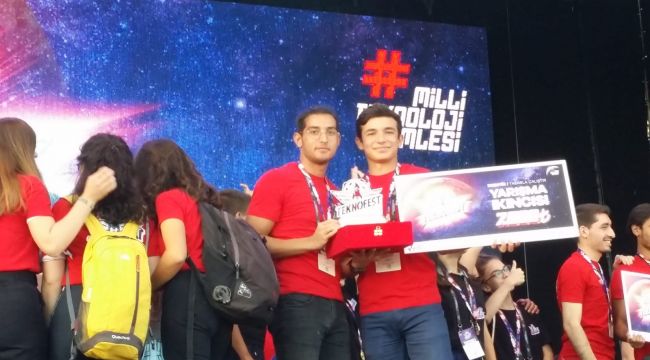 KESTANEPAZARI TEKNOFEST'E İZMİR'İN GURURU OLDU