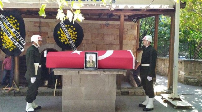 Kıbrıs gazisi son yolculuğuna uğurlandı