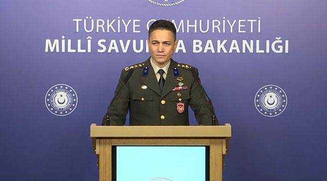 MSB' den açıklama: Irak kuzeyinde 417 terörist etkisiz hale getirildi