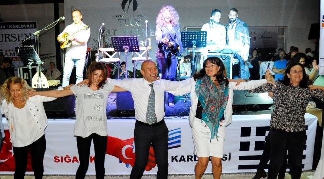 Türk-Yunan gecesinde dostluk mesajları