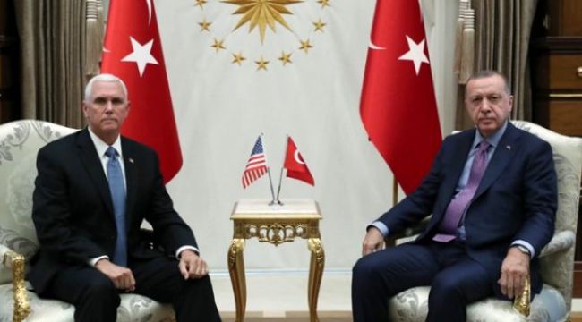 ABD'den kritik ziyaret; Erdoğan-Pence görüşmesi başladı