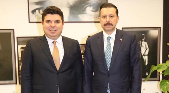 AK PARTİLİ VEKİLLERDEN CHP'Lİ BAŞKANLARA ZİYARET
