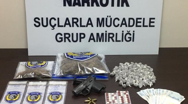 UYUŞTURUCU'DAN 3 KİŞİ GÖZALTINA ALINDI